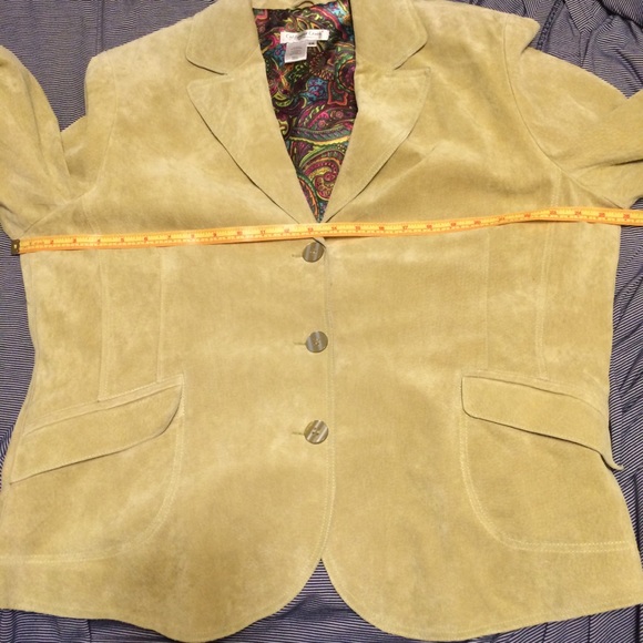 Suede Coldwater Creek Jacket - Picture 8 of 8